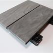Accoya Terrassendiele GREY grau durchgefärbt, 21mm, glatt gehobelt, mit Senofix Profil | Bild 3