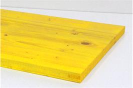Beton Schaltafeln, Fichte/Tanne, 27mm, gelb vergütet, mit Kantenschutz
