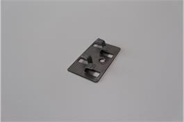 Doppel Montageclip (inkl. Schrauben für Holz/WPC 4x35mm) Pkt. à 10 Stk.