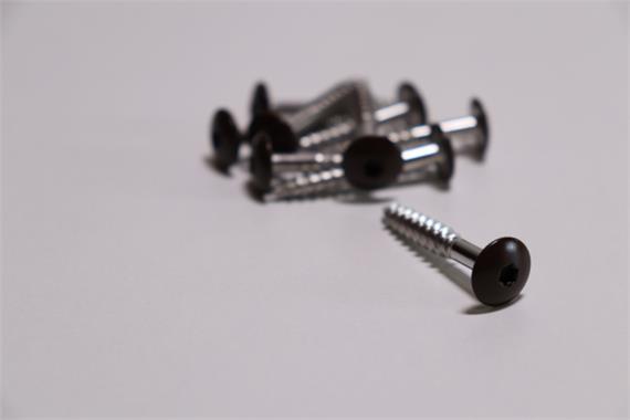Fassadenschrauben, Kopflackierung Dunkelbraun, 5.5x35mm, 250 Stk./Pkt.
