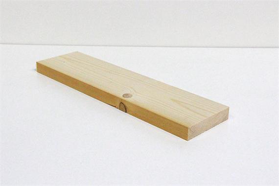 Fichten Schalbretter, 3-seitig gehobelt auf 27 x 125mm