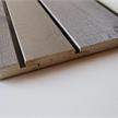 Fichten Schattennut Schalung, 19 x 127 mm, Platingrau Spez.Mischung, Kamm RAL 9005 schwarz | Bild 2