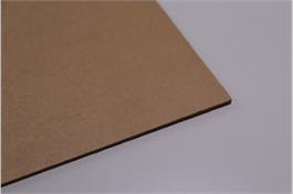 Hartfaserplatte 3 mm, roh