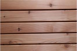 Heim. Lärche Rhomboid Fassadenschalung, N+K, 21 mm, Sichtseite strukturfein, AB Qualität