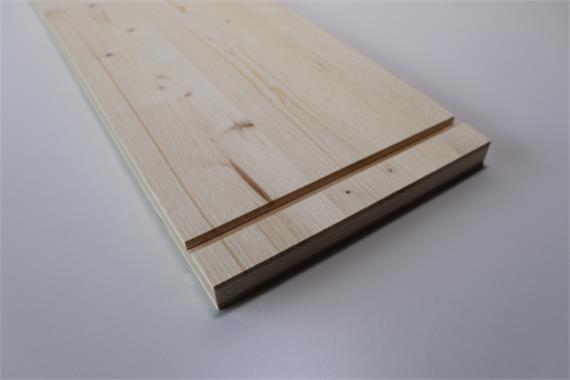 Holz Einlage 27mm mit einseitiger Nut, für den Trockenbau