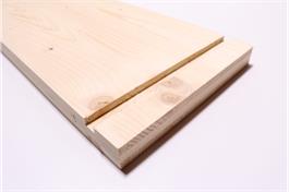 Holz Einlage 27mm mit einseitiger Nut, für den Trockenbau