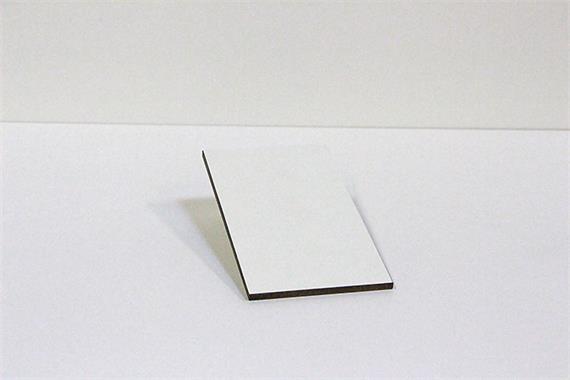 Krono Kompaktplatte MPB, 6mm, Decor 0101 BS frontweiss (Auslaufformat)