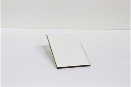 Krono Kompaktplatte MPB, 6mm, Decor 0101 BS frontweiss (Auslaufformat)