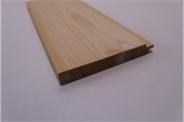 Nord. Fichte Breitfalztäfer N+K, 20 mm, gehobelt, N1/N2 Qualität