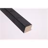 Nord.Fichten UK-Latten, keilgezinkt, 27 x 60mm,  1 x allseitig schwarz behandelt
