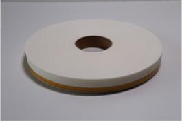 PE-Trennstreifen mit einseitigem Klebestreifen, 2 x 30mm, 30m1/Rolle