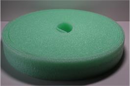 Schaumstoff Randdämmstreifen (blau/grün), 8x100mm, 50m1/Rolle