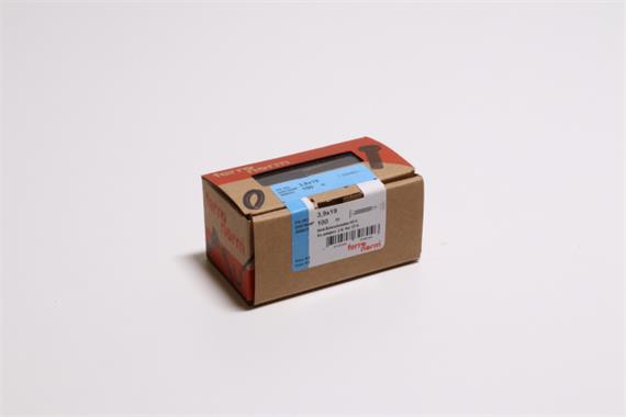Senk-Bohrschrauben, rostfrei A2, mit Bohrspitze auf Aluminium, 100 Stk./Pkt.