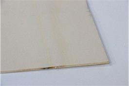Sperrholz Pappel, 3mm, B/BB Qualität