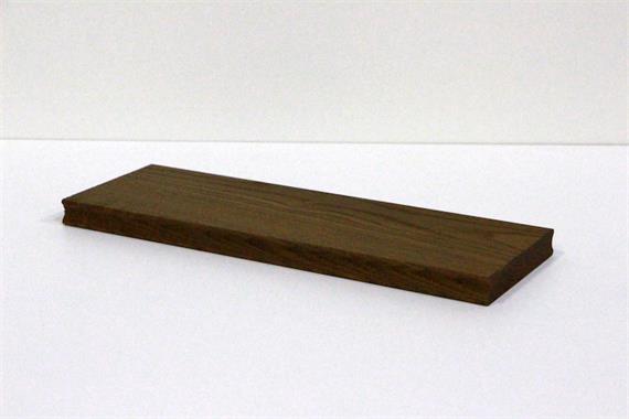 Thermo Esche Terrassendielen, gehobelt, mit seitlicher Hohlkehle, 20mm *Auslauflänge*